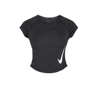 NIKE Camiseta funcional 'TEMPO SWOOSH' negro / blanco XS EUR