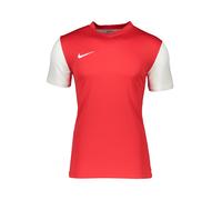 Nike Unisex Niños Camiseta de Fútbol de Manga Corta Y Nk Df Tiempo Prem II Jsy Ss, Rojo y Blanco, DH8389-657, S
