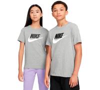 Nike Sportswear Camiseta 'FUTURA HBR' gris / negro / blanco, Talla 147-158