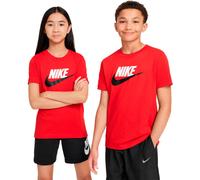Nike Sportswear Camiseta 'FUTURA HBR' rojo / negro / blanco, Talla 147-158