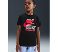 Nike Camiseta Junior Sportswear Brandmark Futura - 010 (Negro/Multi)