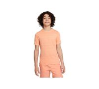 Nike camiseta manga corta Dri-Fit Miler vêtement running homme M Orange