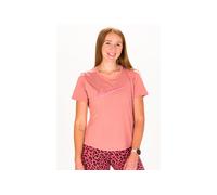 Nike camiseta manga corta Dri-Fit Swoosh vêtement running femme déstockage XS Rose