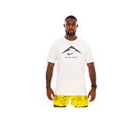 Nike camiseta manga corta Dry Trail vêtement running homme S Beige