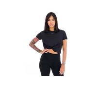 Nike camiseta manga corta One Classic Twist vêtement running femme déstockage XS Noir