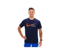 Nike camiseta manga corta Tee Founders vêtement running homme déstockage S Bleu marine