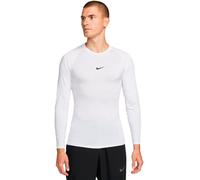 Nike FB7919-100 M NP DF Tight Top LS Sweatshirt Hombre White/Black Tamaño M