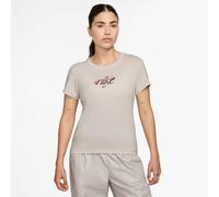 Nike Camiseta Mujer Ropa Deportiva Chill Knit Manga Corta -104 (Lite Horas /