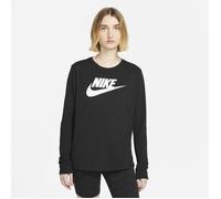 Nike Camiseta Mujer Sportswear Icon Futura De Manga Larga - 010 (Negro/Blanco)