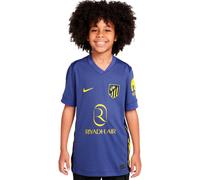 Nike - Camiseta oficial Atlético de Madrid Segunda Equipación 2025-2026 Niño, Unisex, Binary Blue-Dk Purple Dust-Vibrant Yellow Ful, XL