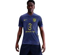 Nike - Camiseta oficial Atlético de Madrid Segunda Equipación Authentic 2025-2026, Unisex, Binary Blue-Dk Purple Dust-Vibrant Yellow Ful, XL