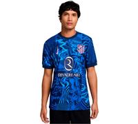 Nike - Camiseta oficial Atlético de Madrid Tercera Equipación Authentic 2024-2025, Unisex, Blue Void-Pink Glow, XL