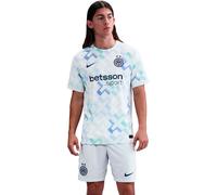 Nike - Camiseta oficial Authentic Inter Milan Segunda Equipación 2025-2026, Unisex, Ghost Aqua-White-Blue Void, S
