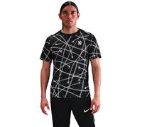 Nike - Camiseta oficial Chelsea FC Pre-Match Mundial Clubes 2025, Unisex, Black-Coconut Milk-Team Gold-Coconut Milk No, L