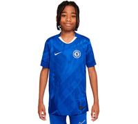 Nike - Camiseta oficial Chelsea FC Primera Equipación 2025-2026 Niño, Unisex, Rush Blue-White-Speed Red-White Full Sponsor, L