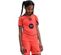 Nike - Camiseta oficial FC Barcelona Tercera Equipación 2025-2026 Niño, Unisex, Bright Mango, XL