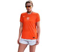 Nike - Camiseta oficial Holanda Primera Equipación Eurocopa Femenina 2025 Mujer, Mujer, Safety Orange-White No Sponsor-Home, L