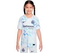 Nike - Camiseta oficial Inter Milan Segunda Equipación 2025-2026 Niño, Unisex, Ghost Aqua-White-Blue Void Full Sponsor, XL
