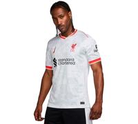Nike - Camiseta oficial Liverpool FC Tercera Equipación 2024-2025, Unisex, White-Pure Platinum-Black-Global Red, L