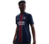 Nike - Camiseta oficial PSG Primera Equipación 2025-2026, Unisex, Midnight Navy-Midnight Navy-White Full Spon-H, L