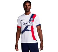 Nike - Camiseta oficial PSG Segunda Equipación 2025-2026, Unisex, White-Midnight Navy-University Red-Midnight, L