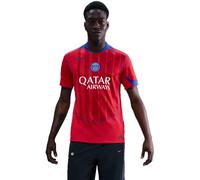 Nike - Camiseta oficial PSG Tercera Equipación 2025-2026, Unisex, Global Red-Sport Red-Hyper Royal, XL