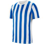 Nike - Camiseta oficial Striped Division IV m/c Niño, Unisex, White-Royal Blue-Black, L
