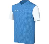 Nike Unisex Niños Camiseta de Fútbol de Manga Corta Y Nk Df Tiempo Prem II Jsy Ss, Azul y Blanco, DH8389-412, M