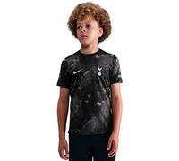 Nike - Camiseta oficial Tottenham Hotspur FC Pre-Match 2025-2026 Niño, Unisex, Black-Medium Ash-Lt Iron Ore, M