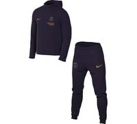 Nike Camiseta para hombre del PSG M Nk Df Strk Hd TRK Suit K, azul negro, azul oscuro/dorado, DX3538-401, 2XL