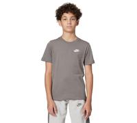 Nike Camiseta para niños K NSW tee EMB Futura LBR - Material Funcional Cave Stone 8/10 años
