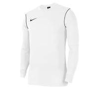NIKE Camiseta para niños Park20 Crew Top, Blanco/Negro/Negro, XL