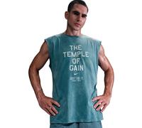 Nike - Camiseta Small Logo, Hombre, Smokey Blue, M