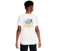 Nike - Camiseta Sportswear 1 Just Do It Niño, Unisex, White, M