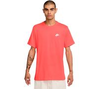 Nike Sportswear Camiseta 'CLUB' rojo anaranjado / blanco S rojo anaranjado / blanco
