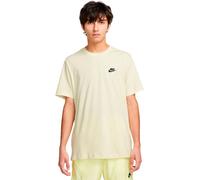 Nike - Camiseta Sportswear Club, Hombre, Sail-Black, M