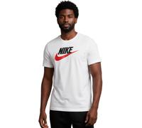 Nike - Camiseta Sportswear Icon Futura, Hombre, White-Black-University Red, M