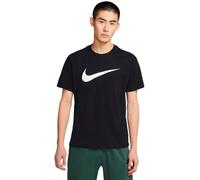 Nike - Camiseta Sportswear Icon Swoosh, Hombre, Black-White, XL