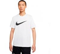 Nike - Camiseta Sportswear Icon Swoosh, Hombre, White-Black, L