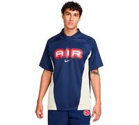 Nike - Camiseta Sportswear Swoosh Air Jersey, Hombre, Midnight Navy-Lt Khaki-White, XL