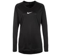 NIKE Camiseta térmica 'Park First' negro / blanco L negro / blanco