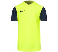 Nike - Camiseta Tiempo Premier II m/c Niño, Unisex, Volt-Midnight Navy, M