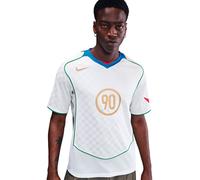 Nike - Camiseta Total 90, Unisex, White-Italy Blue-Sport Red-Wheat Gold, M