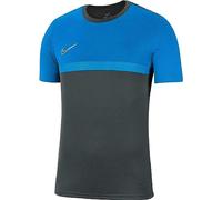 Nike Camiseta Unisex Academy Pro Top SS para Niños, BV6947-062, Gris Antracita/Azul Fotográfico/(Blanco), 8-10 Años