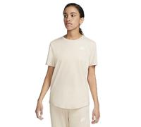 Nike Camiseta W NSW tee Club para Mujer, Sand Drift/White, XL