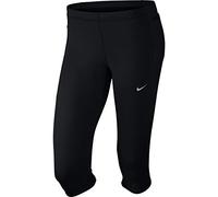 Nike Capri Tech Pantalón Corto, Mujer, Negro/Plateado, S