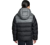 Nike - Cazadora Sportswear Puffer Colorblock Niño, Unisex, Black-Smoke Grey-White, S
