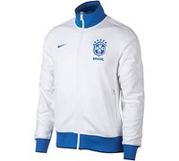 Nike CBF M NSW N98 JKT Copa Chaqueta, Hombre, White/Signal Blue/Signal Blue, 2XL