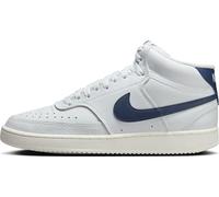 NIKE Court Vision Mid Women s S, Sneaker Mujer, White Midnight Navy Sail, 39 EU