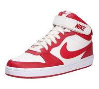 NIKE CD7782-124 Court Borough Mid 2 Hombre Sail/Gym Red-White EU 39